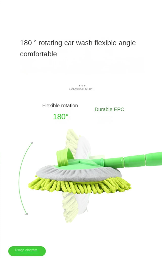 Extendable Car, Van And Truck Wash Mop