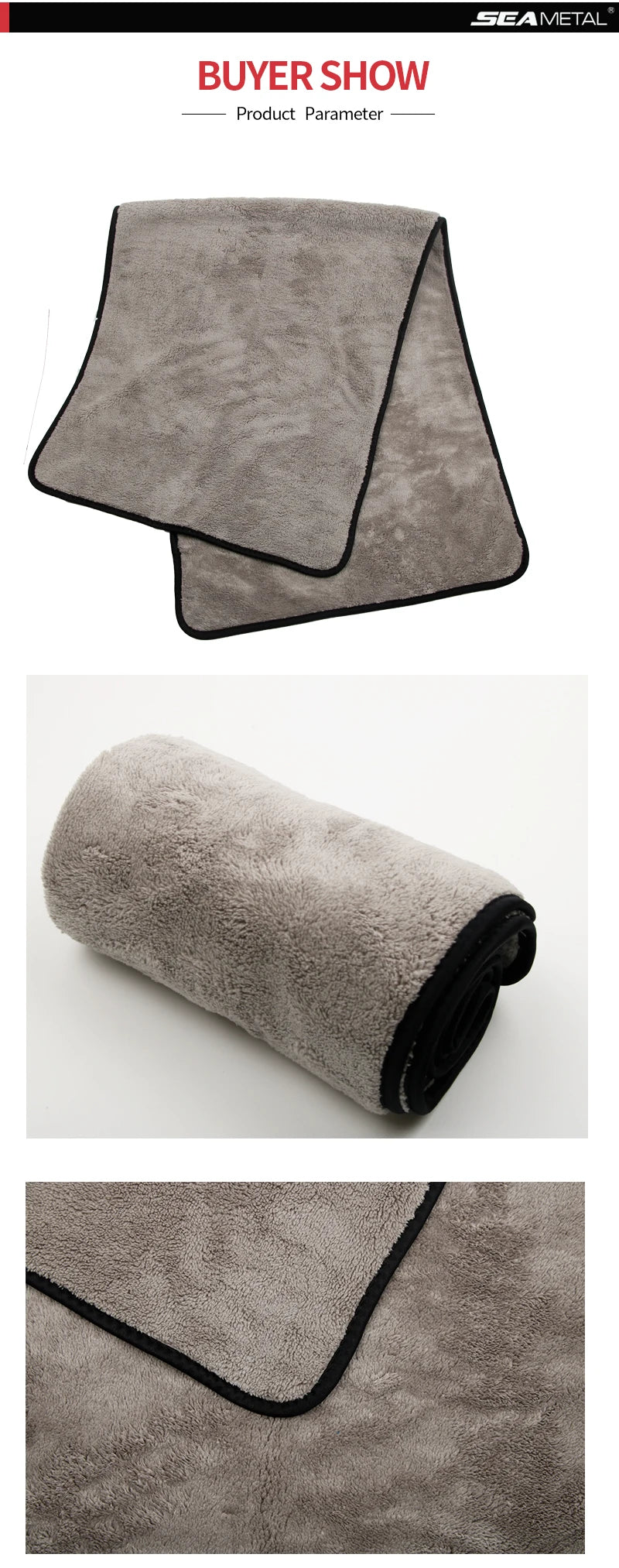 Ultra-Soft Car Microfibre Drying Towel