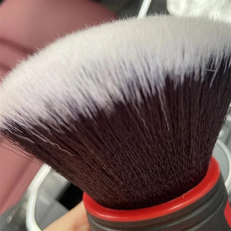 Car Detailing Brushes With Storage Rack