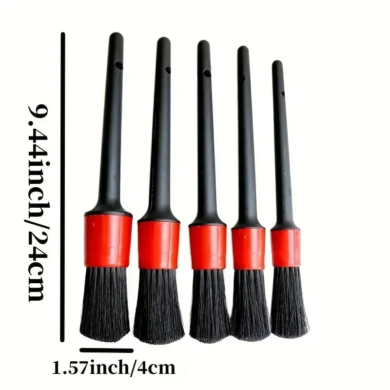 6Pcs Car Detailing Brush Set