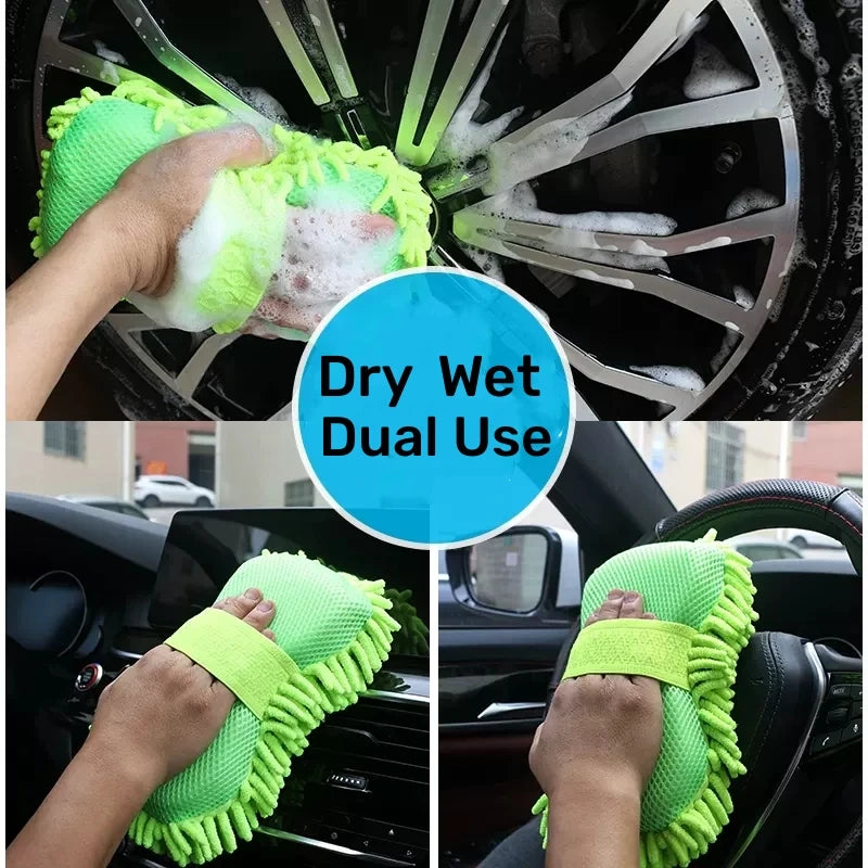 Microfibre Noodle Wash Mitt