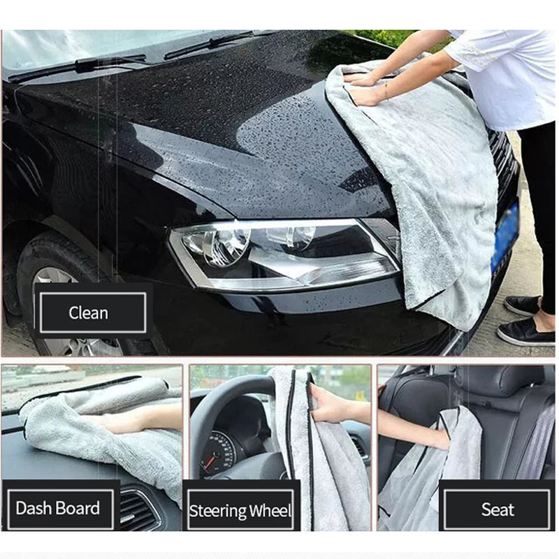 Ultra-Soft Car Microfibre Drying Towel