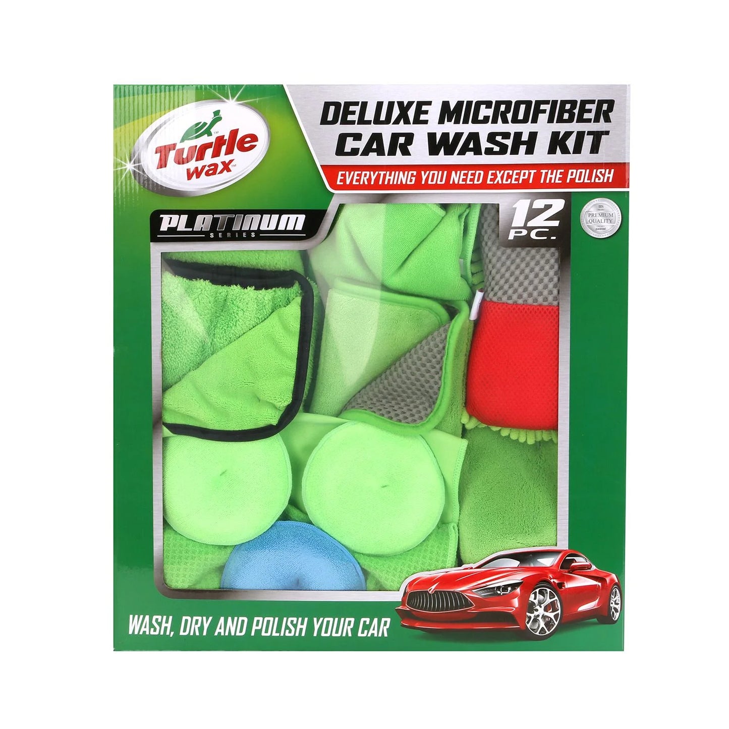 Platinum 12-Piece Automotive Cleaners, 12 Pieces Pack
