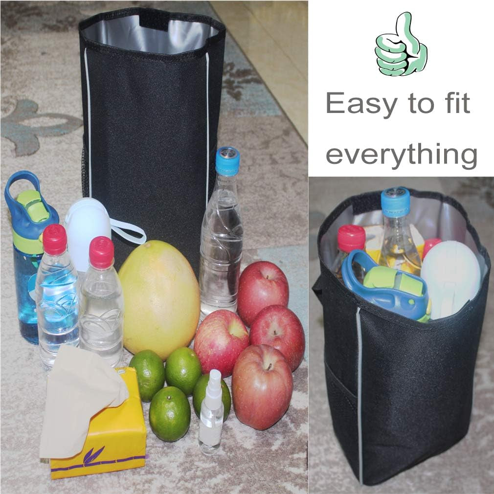 Car Trash Can, Car Garbage Can, Car Trash Bag, 2.2 Gallons Black Hanging Waterproof Leakproof Thicken, Collecting Car Trash and Sorting Items for Your Car, Truck and SUV