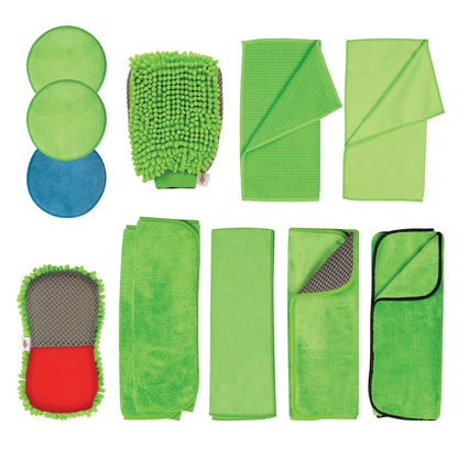 Platinum 12-Piece Automotive Cleaners, 12 Pieces Pack