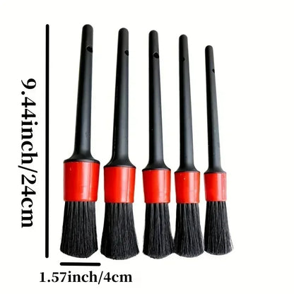 6Pcs Car Detailing Brush Set